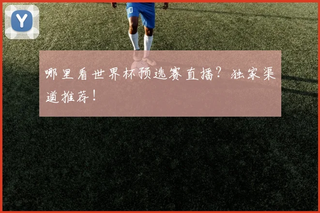 哪里看世界杯预选赛直播？独家渠道推荐！